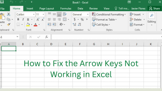 How to Fix the Arrow Keys Not Working in Excel