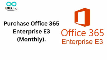 Purchase Office 365 Enterprise E3 (Monthly).