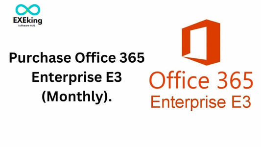 Purchase Office 365 Enterprise E3 (Monthly).