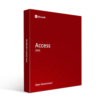 Microsoft Access 2016 Open Government