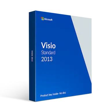 Microsoft Visio 2013 Standard (1 Pc Install)