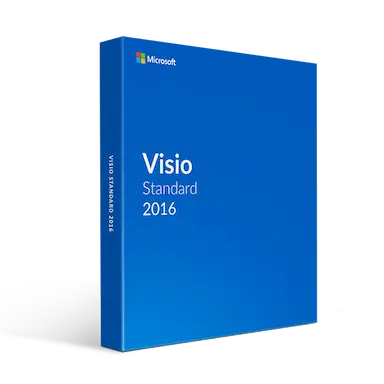 Microsoft Visio 2016 Standard (for Pc Only)