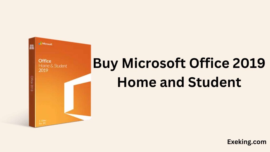 Buy Microsoft Office 2019 Home and Student